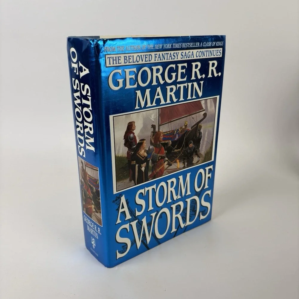 George R R Martin / A Storm of Swords 1st Edition 1st Print 2000 Hardcover DJ